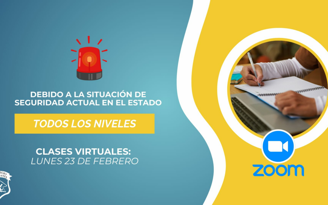 SUSPENSIÓN DE CLASES PRESENCIALES